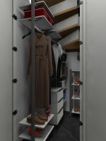 Garderobe Flur offen